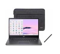 acer Chromebook Plus 14” Touchscreen Laptop | Intel Core i3-N305 | Intel UHD Graphics | Wi-Fi | Bluetooth | 8GB RAM DDR5 | 512GB SSD | Chrome OS | Bundle with Stylus Pen, Grey