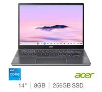 Acer Chromebook Plus 514, Intel Core I5, 8Gb Ram, 256Gb Ssd, 14 Inch Laptop, Nx.j5Xek.005