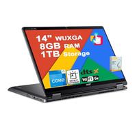 acer Chromebook Plus Spin 514 2-in-1 Google AI Laptop | 14" WUXGA IPS Touch 100% sRGB | Intel 10-core i5-1334U | 8GB DDR5 1TB Storage | Backlit Type-c w/DLCA Accessory