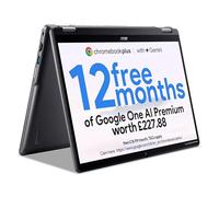 acer Chromebook Plus Spin 514 CP514-4HN Convertible Laptop - Intel Core i3-1315U, 8GB, 128GB UFS, Integrated Graphics, 14 Inch WUXGA Touchscreen, Google Chrome OS, Iron