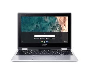 Acer Chromebook Spin 311 Convertible Laptop, Intel Celeron N4020, 11.6" HD Touch, 4GB LPDDR4, 32GB eMMC, Gigabit Wi-Fi 5, Bluetooth 5.0, Google Chrome, CP311-2H-C679