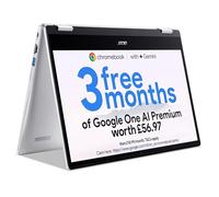 acer Chromebook Spin 314 CP314-1H Convertible Laptop - Intel Celeron N4500, 4GB, 64GB eMMC, Integrated Graphics, 14-inch Full HD Touchscreen, Google Chrome OS, Silver