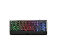 Acer COSMA-GK1300 Wired Semi Mechanical Italian Layout Gaming Keyboard RGB LED Backlit Built-in Wrist Rest 105 Keys 25 Anti-Ghosting Keys 1.7M Long