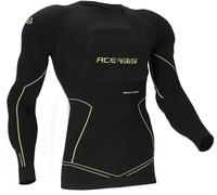 Acerbis Density Protector Jacket, black/yellow, size L/XL