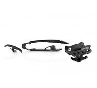 CHAIN BLOCK GUIDE SLIPPER SLIDER SET FITS KTM SXF 250 350 450 2016-2022 BLACK