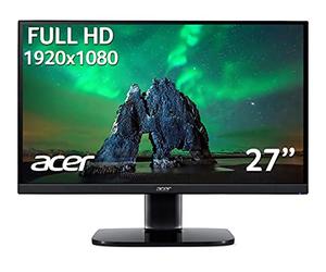 Acer KA272bi 27 inch Full HD Monitor (IPS Panel, FreeSync, 75Hz, 1ms, HDMI, VGA, Black)