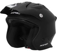 Acerbis Aria 2023 Solid Jet Helmet, black, size S (55/56)
