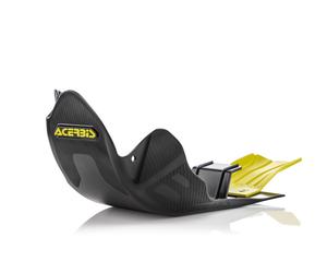 Acer lack Yellow Skid Plate For Suzuki RM-Z 250 2019-2026