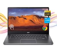 acer Laptop Computer, 14" FHD Touchscreen Chromebooks Laptops, Intel Core i3-N305, 8GB DDR5 RAM, 512GB SSD, Webcam, Bluetooth, Wi-Fi 6E, Chrome OS, RK Stylus Pen, for College and School