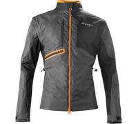 Acerbis Enduro One Motorcycle Textile Jacket, black/orange, size L