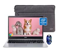 ACER Newest Chromebook 315 Business Laptop, 15.6 Inch HD Display, Intel Celeron N4020 (up to 2.8 GHz), 4 GB RAM, 64 GB eMMC, Intel UHD Graphics, Long Battery Life, Webcam