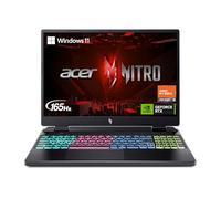 Acer Nitro 16 Gaming Laptop | AMD Ryzen 5 7640HS Hex CPU | NVIDIA GeForce RTX 4050 Laptop GPU | 16" WUXGA 165Hz IPS Display | 8GB DDR5 | 512GB Gen 4 SSD |