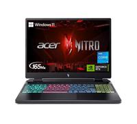Acer Nitro 16 Gaming Laptop | Intel i5-13500H | NVIDIA GeForce RTX 4050 Laptop GPU | 16" 2560 x 1600 165Hz IPS G-SYNC Display | 8GB DDR5 | 512GB Gen 4 SSD | Wi-Fi 6 | RGB Backlit KB | AN16-51-56VR