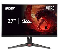 acer Nitro 27" Wqhd 2560X1440 Ips Gaming Monitor For Pc, Amd Freesync Premium, 300Hz, Up to 0.5Ms, 99% Srgb, Displayhdr 400, Ergostand, Vesa Mount, 1 X Dp 1.4 E 2 X Hdmi 2.1, Xv2722 U F3Bmi ip