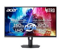 Acer Nitro 31.5” 4K UHD 3840x2160 Gaming IPS MiniLED Monitor | AMD FreeSync Premium | 160Hz Refresh Rate to FHD 320Hz (DFR) | Up to 0.5ms | 1x Display Port 1.4 & 2x HDMI 2.1 Ports | XV325QK V3bmiipprx