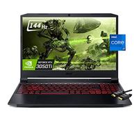 acer Nitro 5 15.6“ 144Hz Gaming Laptop, 11th Intel 8-Core i7-11800H(Beat Ryzen 7 5800H), Nvidia GeForce RTX 3050 Ti 4GB GDDR6, Backlit KB, Windows 11 Home(16GB|512GB SSD+1TB HDD)
