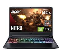 Acer Nitro 5 AN515-45-R21A Gaming Laptop, AMD Ryzen 5 5600H Hexa-Core Processor | NVIDIA GeForce RTX 3060 GPU | 15.6" FHD 144Hz IPS Display | 16GB DDR4 | 512GB NVMe SSD | WiFi 6 | RGB Keyboard