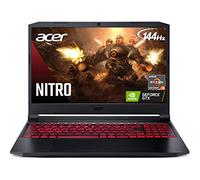 Acer Nitro 5 AN515-45-R83Z Gaming Laptop, AMD Ryzen 5 5600H Hexa-Core Processor | NVIDIA GeForce GTX 1650 | 15.6" FHD 144Hz IPS Display | 8GB DDR4 | 256GB NVMe SSD | WiFi 6 | Backlit Keyboard