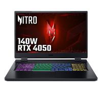 Acer Nitro 5 AN517-55 Gaming Laptop - Intel Core i7-12650H, 16GB, 1TB SSD, NVIDIA GeForce RTX 4050 6G, 17.3" FHD IPS 144Hz, Windows 11, Black