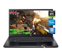 acer Nitro 5 Gaming Laptop | 15.6" FHD IPS 144Hz | Intel 8-Core i5-13420H (>i7-12650H) | 32GB DDR5 1TB SSD | GeForce RTX 3050 6GB Graphic | Backlit Thunderbolt Win11Pro Black + HDMI Cable