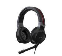 Acer Nitro Gaming Headset (Adjustable Headband, Omnidirectional Microphone, 100 dB Sensitivity) Black/Red
