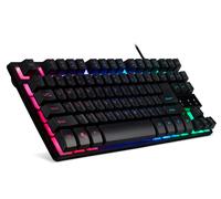 Acer Nitro Gaming Keyboard, NKW120, TKL 80%, Mechanical Key Switch, 3-Zone RGB, USB Standard, Black