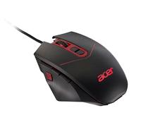Acer Nitro gaming mouse NMW120 - (4,200 DPI, 1,000Hz poll rate, 7 programmable buttons, 4 x 5 g removable weights, USB, black and red)