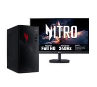 Acer NITRO 20 N20-101 Gaming Desktop - Intel Core 5-210H, 16GB, 512GB SSD, Nvidia GeForce RTX 5060, Windows 11, Black