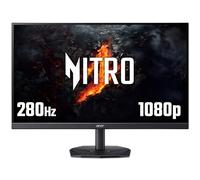 Acer Nitro KG272Z3bmiipfx 27 inch Gaming Monitor - IPS Panel, 1920 x 1080, 280Hz, FreeSync Premium, 1ms, 250 nits, HDR Ready, 99% sRGB, DP 1.2, HDMI 2.0, Audio Out, 2x 2W Speakers