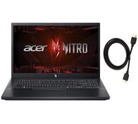 acer Nitro V 15.6" FHD 144Hz Gaming Laptop | Intel 10-Core i7-13620H | NVIDIA GeForce RTX 4060|Backlit | Black | 16GB RAM DDR5 | 512GB SSD | Windows 11 Home |Bundle with HDMI Cable