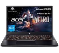 acer Nitro V 15.6" FHD IPS 165Hz Gaming Laptop, Intel Core i5-13420H, GeForce RTX 4050, 64GB RAM 1TB SSD, Webcam, Wi-Fi, Backlit Keyboard, 128gb 9H Docking Station, Windows 11 Pro, Black