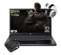 acer Nitro V 15.6" Gaming Laptop, AMD Ryzen 5 7535HS Hexa-Core, NVIDIA GeForce RTX 4050, 144Hz FHD IPS, 32GB RAM, 1TB SSD, WiFi 6, Backlit Keyboard, with Cooling Pad, Windows 11