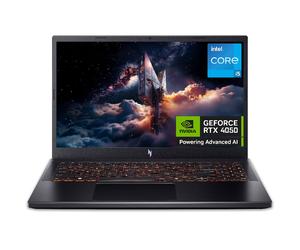 Acer Nitro V 15 ANV15-52 15.6" 165Hz Full HD (1920 x 1080) Gaming Notebook - Intel Core i5-13420H, NVIDIA RTX 4050, 16GB RAM, 512GB SSD, Black