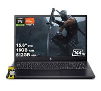 acer Nitro V 15 Gaming Laptop 15.6" FHD IPS 144Hz AMD 6-core Ryzen 5 7535HS 16GB RAM 512GB SSD GeForce RTX 4050 Backlit USB-C Win11 w/ICP Hub