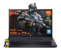 Acer Nitro V 15 Gaming Laptop 15.6" FHD IPS 144Hz AMD 6-Core Ryzen 5 7535HS 32GB RAM 1TB SSD GeForce RTX 4050 Backlit USB-C Win11Pro with ICP Accessory