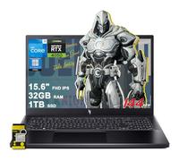 acer Nitro V 15 Gaming Laptop 15.6" FHD IPS 144Hz Intel Octa-core i5-13420H 32GB RAM 1TB SSD GeForce RTX 4050 Backlit USB-C Win11Pro w/ICP Accessory