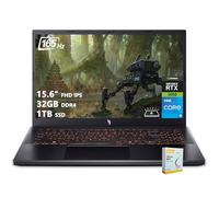 acer Nitro V 15 Gaming Laptop | 15.6" FHD IPS 165Hz | Intel 8-Core i5-13420H | 32GB DDR4 1TB SSD | GeForce RTX 5050 DLSS4 (Up to 440 AI Tops) | Backlit Keyboard Win11 w/DLCA Accessory
