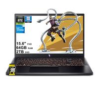 acer Nitro V 15 Gaming Laptop 15.6" FHD IPS 165Hz Intel 8-core i5-13420H 64GB RAM 2TB SSD GeForce RTX 5050 DLSS4 (Up to 440 AI Tops) Backlit Thunderbolt Wi-Fi6 Win11Pro ICP Hub
