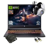 acer Nitro V 16" WUXGA Gaming Laptop, AMD Ryzen 7 260 8-Core, NVIDIA GeForce RTX 5050, WUXGA 180Hz IPS, 16GB RAM, 512GB SSD, WiFi 6, Backlit Keyboard, w/Mytrix Cooling Pad HDMI Cable, Windows 11