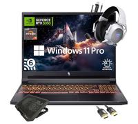 acer Nitro V 16" WUXGA Gaming Laptop, AMD Ryzen 7 260 8-Core, NVIDIA GeForce RTX 5050, WUXGA 180Hz IPS, 16GB RAM, 512GB SSD, WiFi 6, Backlit Keyboard, w/Mytrix Cooling Pad HDMI Cable, Windows 11 Pro