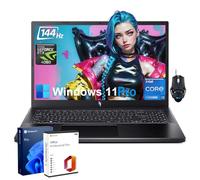 acer Nitro V Gaming Laptop - Intel i9-13900H CPU | NVIDIA GeForce RTX 4060 GPU| 15.6" FHD 144Hz Display | 64GB DDR5 | 4TB SSD | WiFi 6 | Backlit KB | Win11 Pro, with Office Lifetime & Accessories