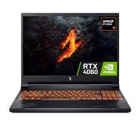 Acer Nitro V16 ANV16-41 Gaming Laptop - AMD Ryzen 7 8845HS, 16GB, 1TB SSD, NVIDIA GeForce RTX 4060, 16 Inch WUXGA 165Hz, Windows 11, Black