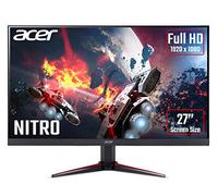 Acer Nitro VG270Sbmiipx 27 Inch Full HD Gaming Monitor (IPS Panel, FreeSync, 165 Hz (OC), 2 ms, HDR 10, DP, HDMI, Black/Red)