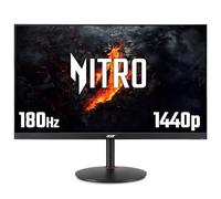 Acer Nitro XV271UM3Bmiiprfx 27-inch Gaming Monitor - IPS Panel, 2560 x 1440, 0.5ms, 180Hz, FreeSync Premium, HDR 10, DP, HDMI, Height Adjustable