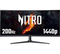 Acer NITRO XZ0 Nitro 34" WQHD 200Hz Gaming Monitor with FreeSync™ Premium - Black, Black