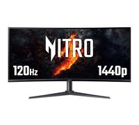 Acer NITRO XZ0 Nitro XZ340CURJ0 34" Curved WQHD 21:9 120Hz 1ms ZeroFrame FreeSync Premium Gaming Monitor