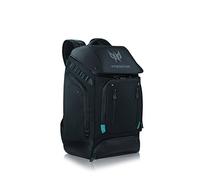 Acer PBG591 Predator Utility Gaming Backpack, Water Resistant and Tear Proof Travel Backpack Fits and Protects Up to 17.3" Predator Gaming Laptop, Black with Teal Accents