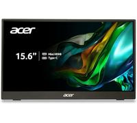acer PM1 15.6" FHD Portable Monitor | IPS Panel | Ultrathin and Ultralight Design | Mini HDMI x 1 and USB Type-C x 2 Inputs