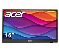 ACER PM161QB1bmiuux Full HD 15.6" IPS LCD Portable Monitor - Black, Black