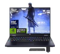 Acer Predator 16 AI 16" WQXGA Gaming Laptop, Intel Core Ultra 9-275HX, Geforce RTX 5090, 32GB RAM, 2TB Storage(1TB SSD+1TB Docking Station Set), Per-Key RGB Keyboard, Wi-Fi 7, Win 11, Black